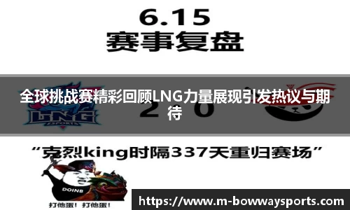 全球挑战赛精彩回顾LNG力量展现引发热议与期待